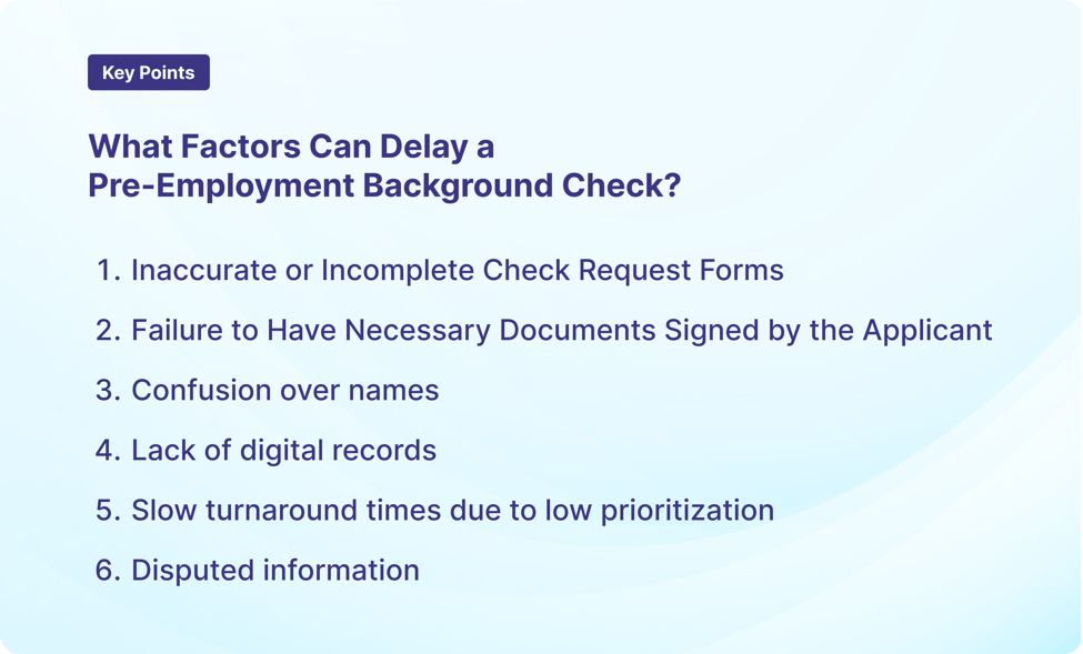 How Long Does a Pre-Employment Background Check Take? | Cisive