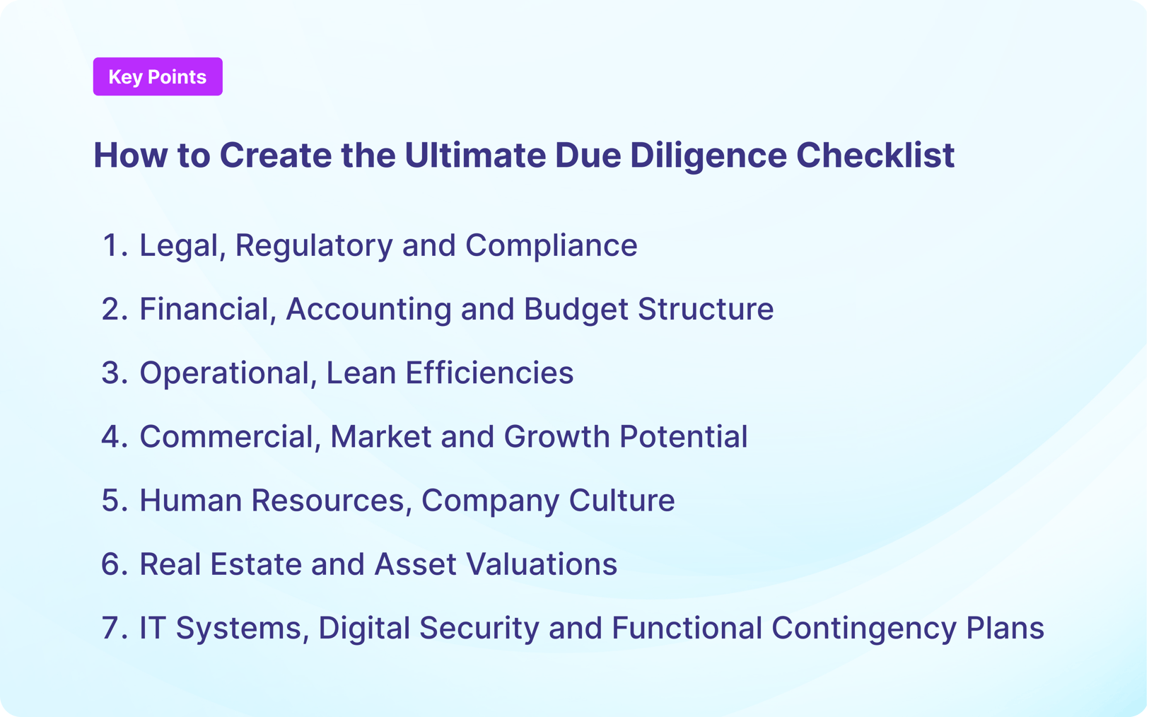 Problem Analysis Checklist Ultimate Due Diligence Checklist: Essential Steps for Success | Cisive