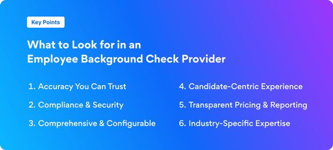Background Check Provider 1