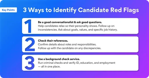 Candidate Red Flags 3
