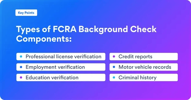 FCRA Compliant Background Checks 3