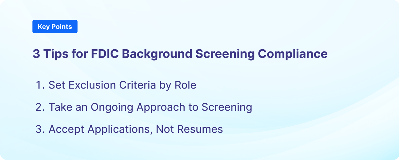 Fdic Check Your Must-Have Guide to FDIC Background Check Requirements | Cisive Blog