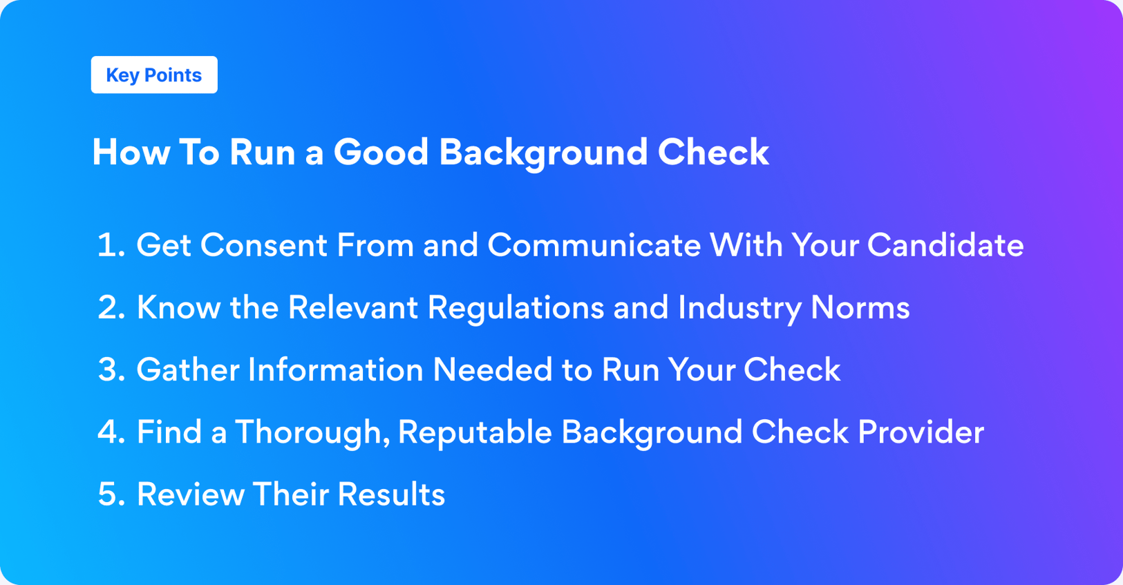 How to Run a Good Background Check on Your Candidates | Cisive