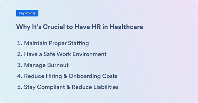 HR in Healthcare 1