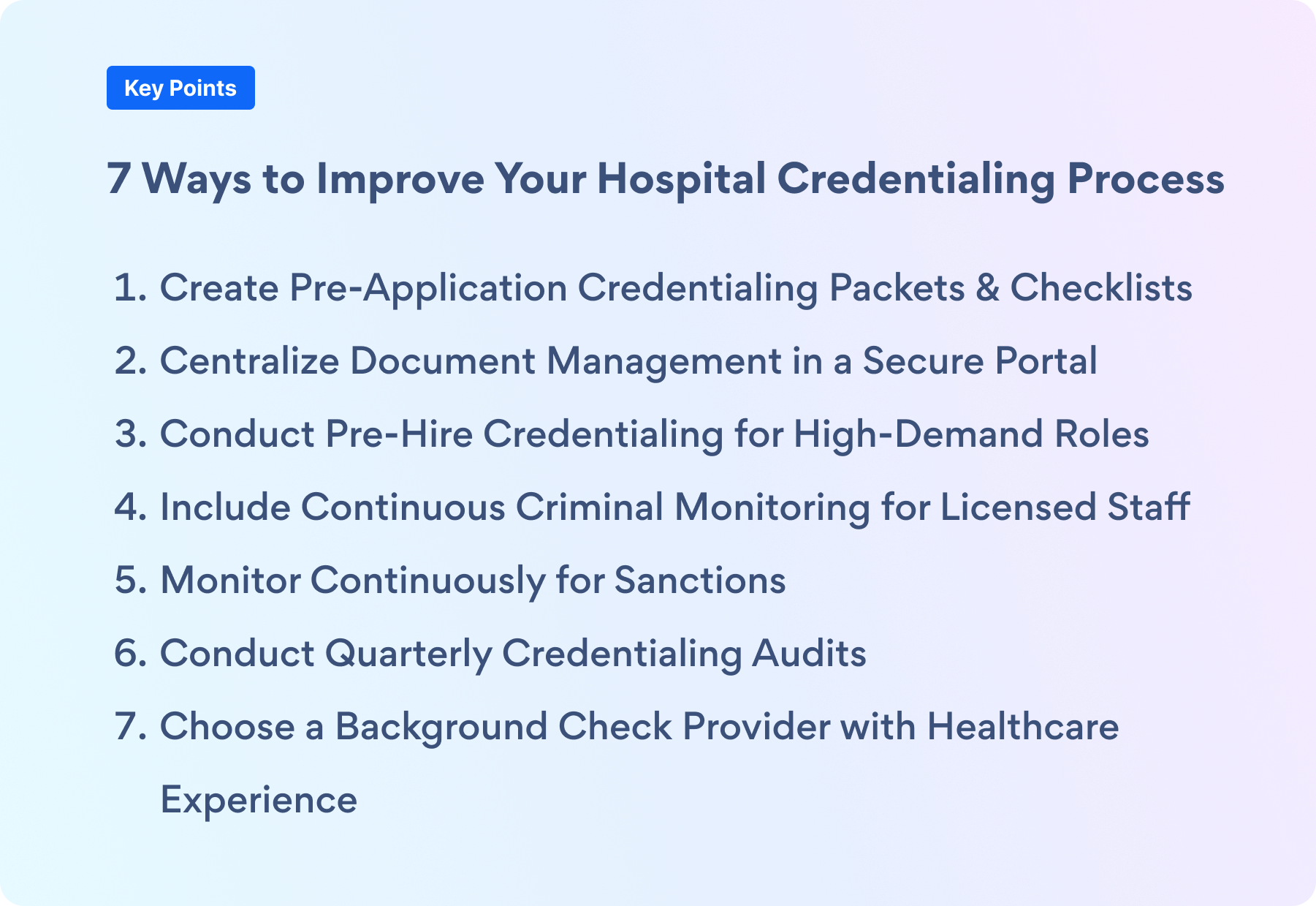 Manager's Guide to the Hospital Credentialing Process