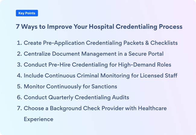 Hospital Credentialing 3
