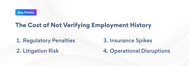 Previous Employment Verification Requirements 2