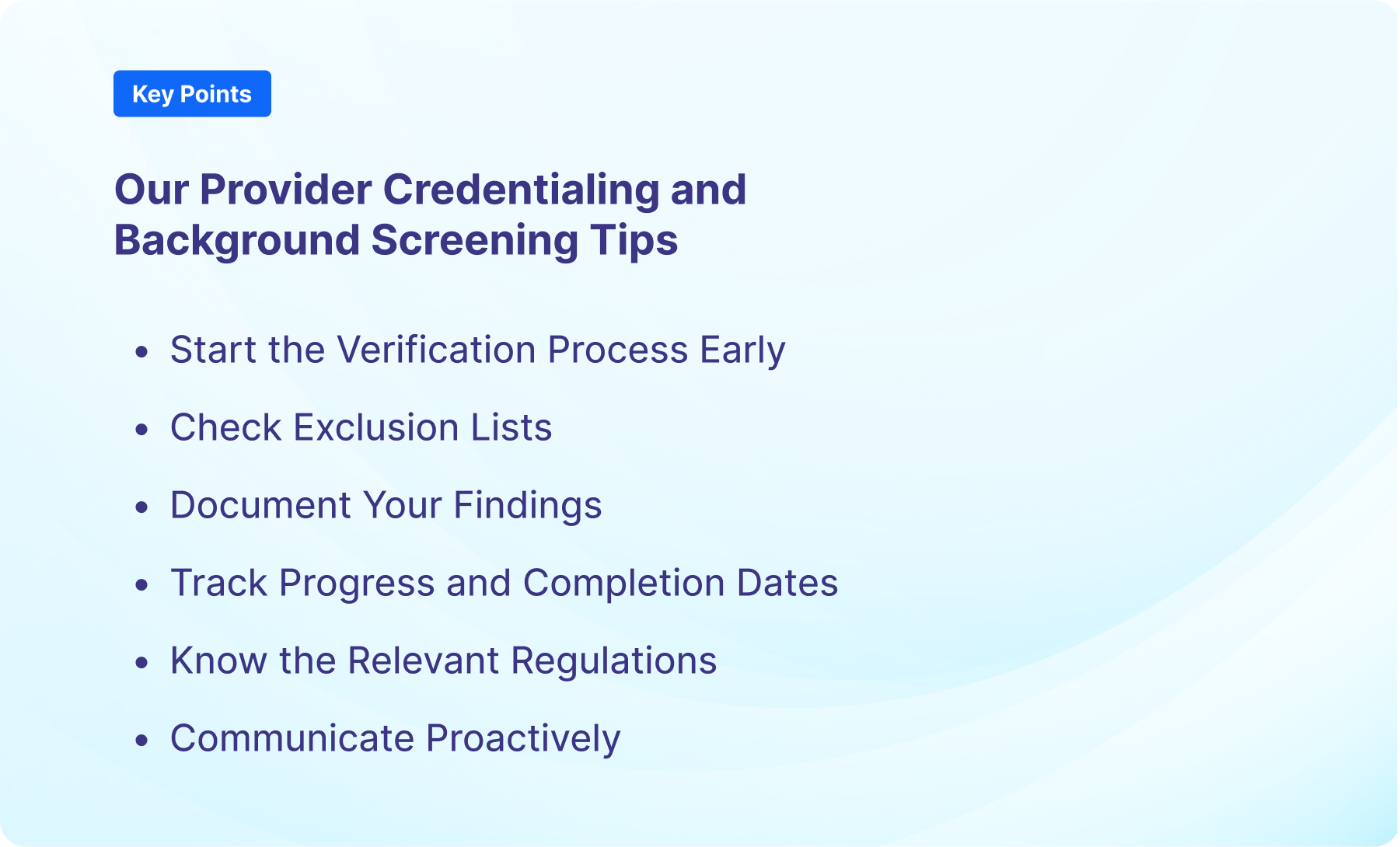 Provider Credentialing Checklist: Everything You Should Know | Cisive