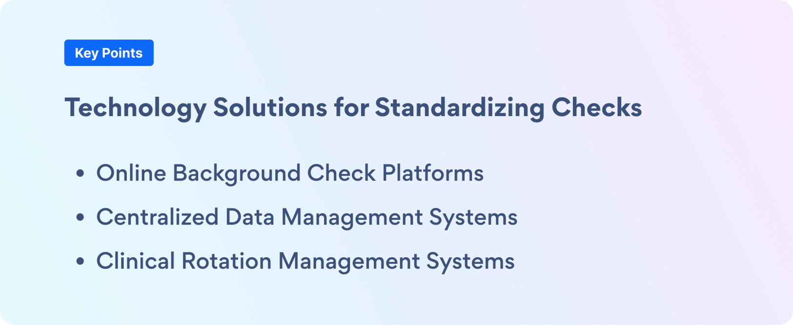 Standardize Medical Residency Background Checks With Ease