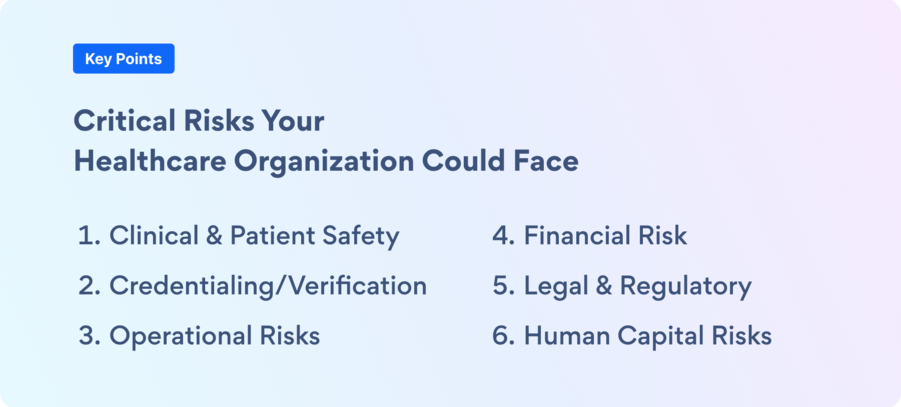 Hospital Risk Regulation 10 Important Risk Management Strategies in Healthcare | Cisive
