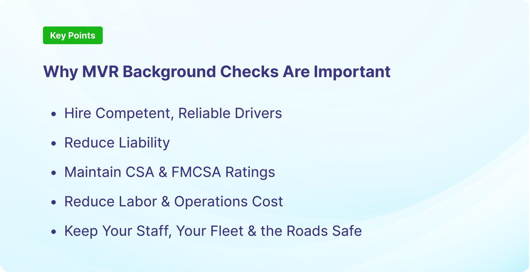 What Is a Motor Vehicle Record Background Check? | Cisive