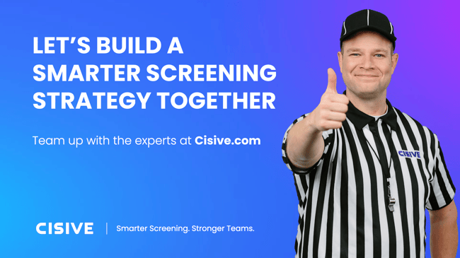 Lets Build a Smarter Screening Strategy Together. Team up with the experts at Cisive.com. Cisive. Smarter Screening. Stronger Teams. 