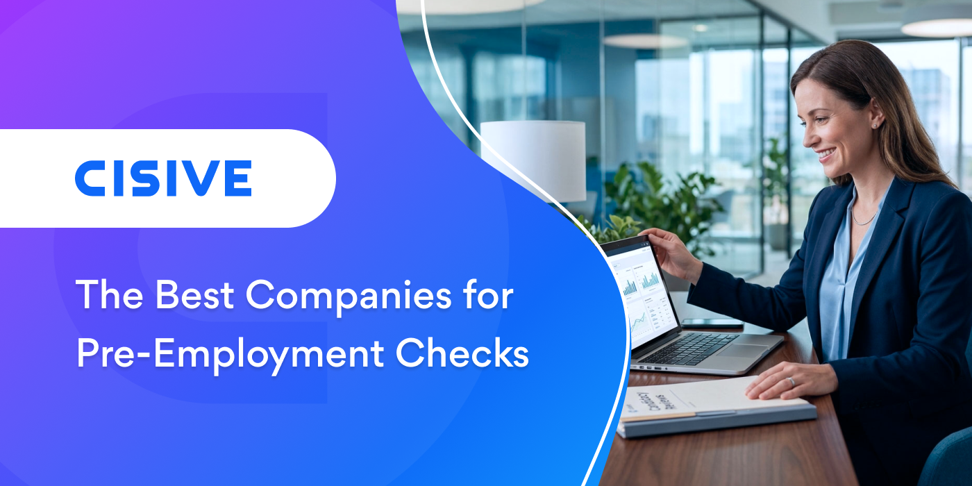 Top companies for pre-employment background checks