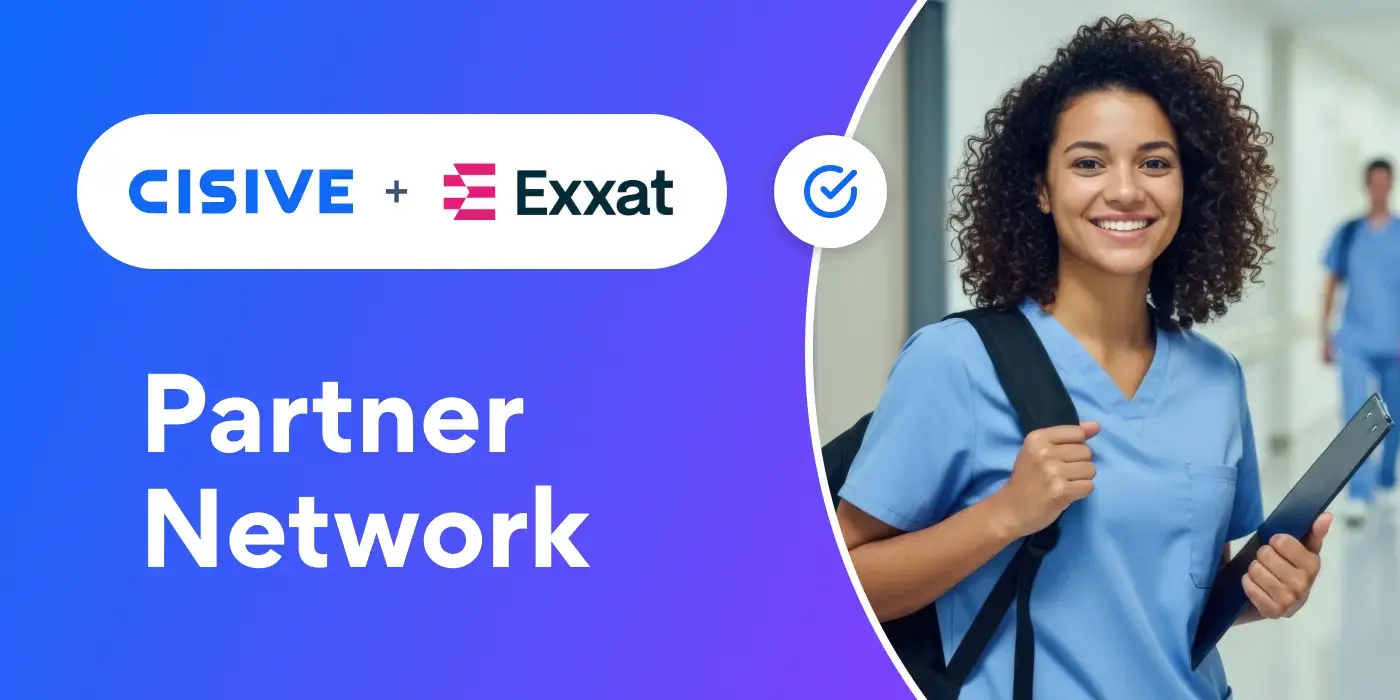 Cisive and Exxat Partner Network