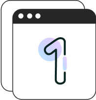 Illustrated image of number 1