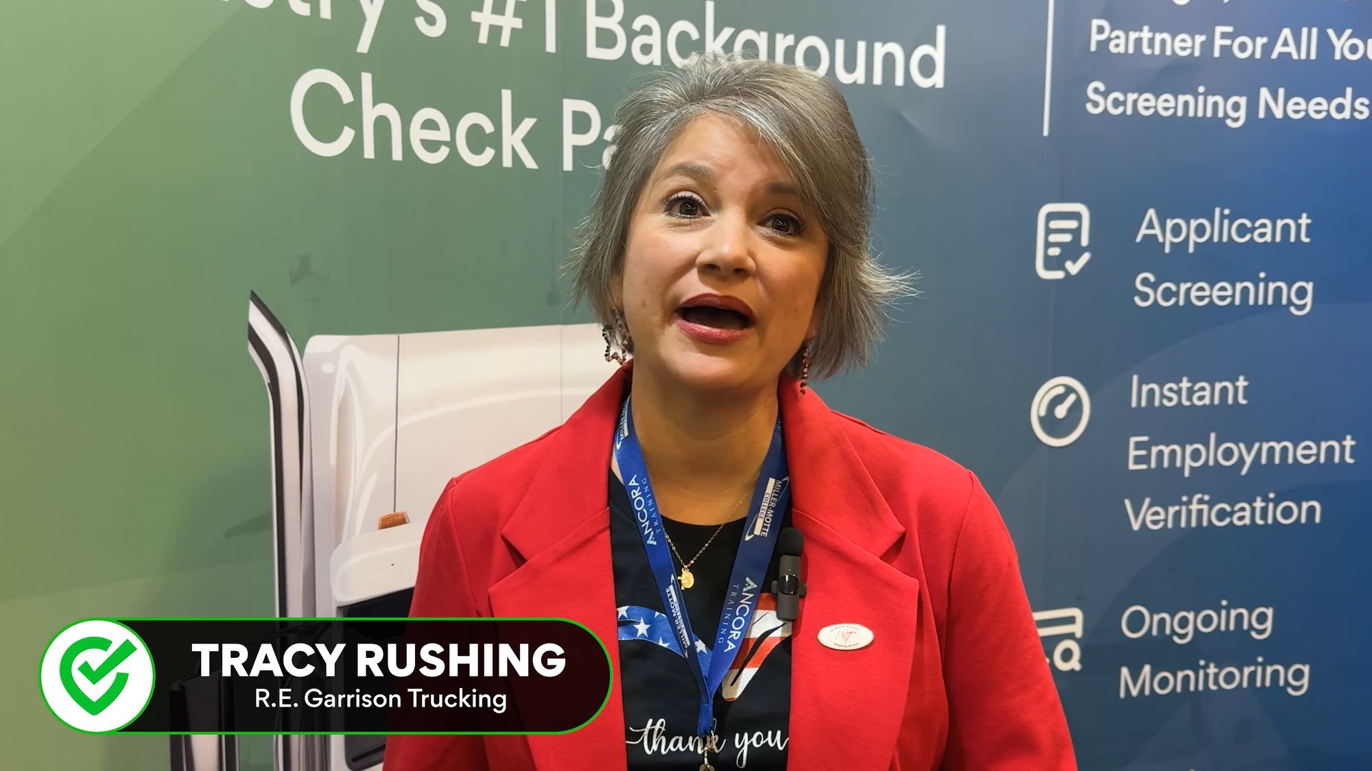 R.E. Garrison Trucking + Driver iQ Partnership (Tracy Rushing)
